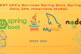 build rest API with spring boot, spring data jpa, hibernate