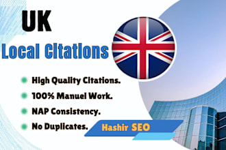 do UK local citations for local seo for google top ranking