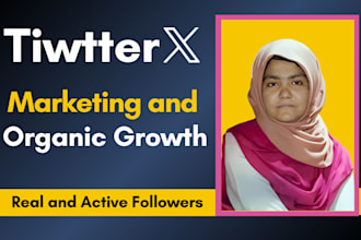 twitter marketing and organic growth followers