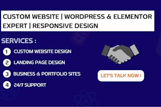 design a stunning responsive website as a frontend web developer