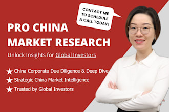 provide pro china market research due diligence insights for global investors
