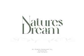do text based wordmark, lettermark, typography fashion logo design