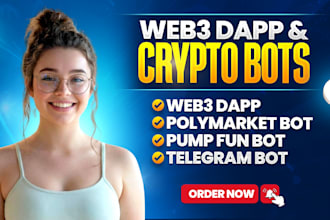 build polymarket bot, crypto trading bot, openclaw bot and telegram bot