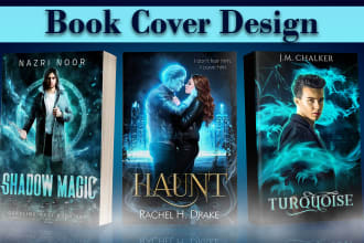design professional book cover, kdp book cover, custom book cover
