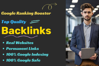 help rank your website with mix of SEO backlinks