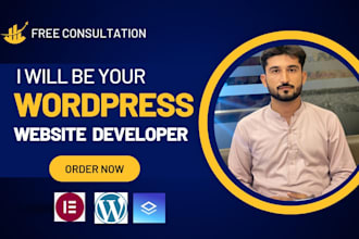 create parallax wordpress website and responsive website