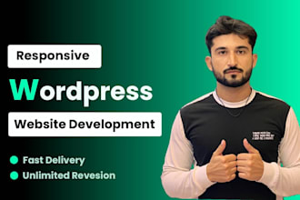 create parallax wordpress website and responsive website