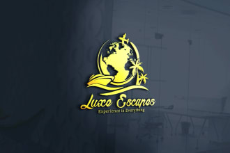 make travel, tourism, ,outdoor,3d logo