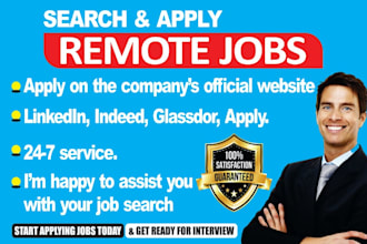search and apply remote job applications or find online jobs