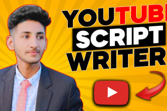 be your professional engaging youtube video script writer