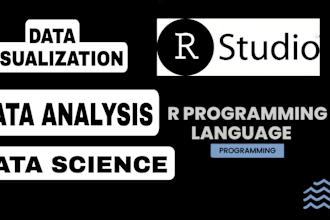 rstudio, r programming, data science, data analysis and machine learning tasks