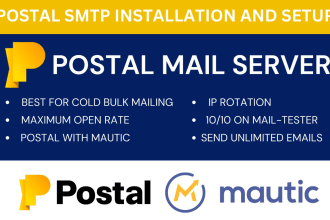 install postal mail server for bulk email marketing