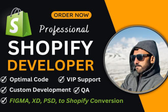 develop shopify website based on your figma design