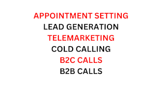 do cold calling, telemarketing and lead generation for appointments