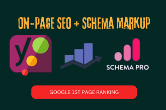 setup wordpress yoast SEO on page with schema markup rich snippets