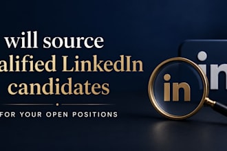 source qualified linkedin candidates for any role