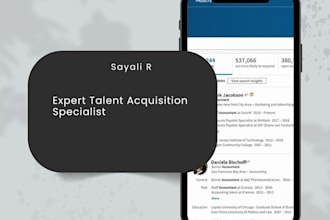 be sourcing and recruiting candidates using linkedin