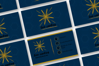 design professional business card with a qr code
