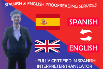 edit and proofread legal document, website content in english, spanish, catalan