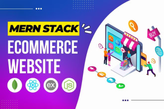 create ecommerce website or multi vendor online ecommerce store with mern stack