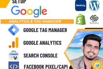 setup tag manager google analytics ga4 server side tracking facebook pixel