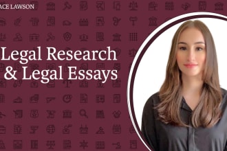 do legal research, write legal essays, and articles