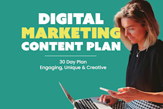 create a digital marketing plan