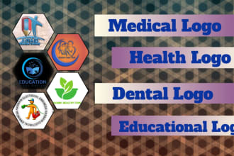 create medical, health, dental, hospital and care logo
