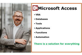create applications in ms access with vba