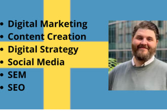 write a SEO optimized and unique article in swedish