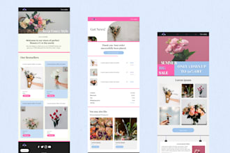 design or develop transactional html email template