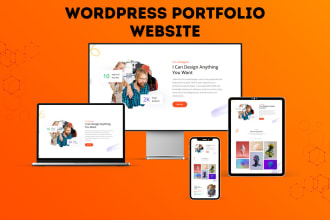 create a professional personal portfolio website, and business website