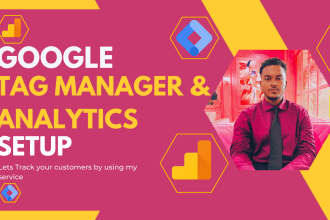 fix or setup google tag manager and analytics