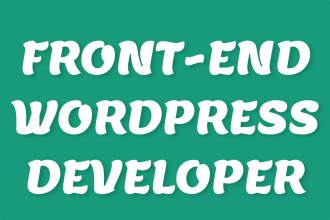 create your business website in wordpress and custom code