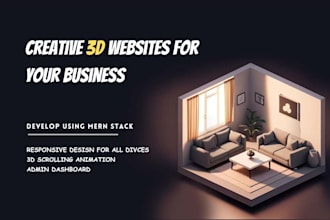 create 3d web pages with threejs and react