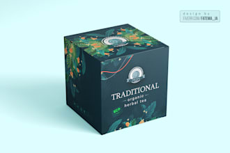 design pixel perfect packaging box, mailer box, product box, pouch