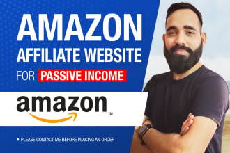 build amazon affiliate website for passive income