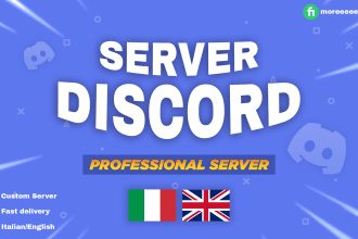 create and setup your discord server