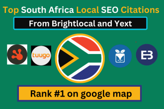 do top south africa local citations from brightlocal and yext list