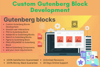 develop custom gutenberg block with native components