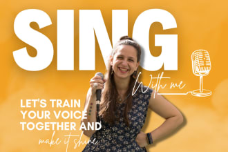 provide singing lessons, voice coaching, vocal coaching