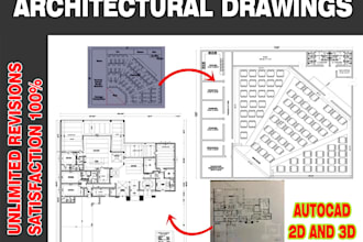 draft retail floor plan or architectural 2d conversation