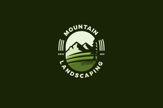 create a custom landscaping logo design