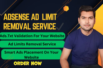 fix google adsense ads limit and ads txt problem or do ad placement