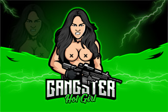 design mascot cartoon logo