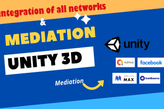 integrate admob, facebook, applovin, ironsouce and mediation