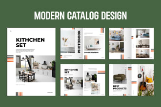 do product catalog, lookbook and catalogue design