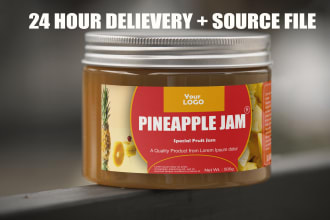 design the product packaging label and tags