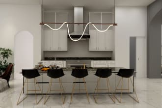 create interior design kitchen 10 m2 free 360 view