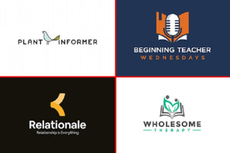 do beautiful modern childcare and education logo